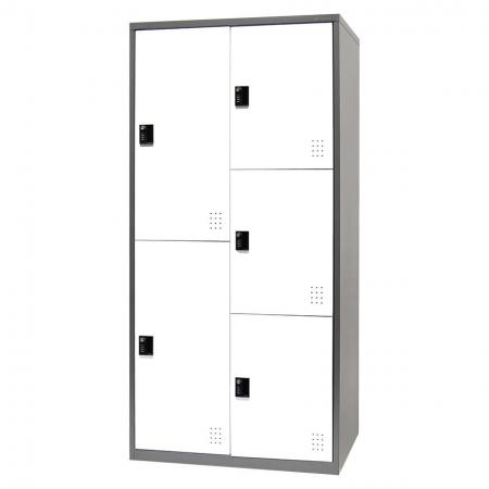 Металлический шкаф для хранения с различными конфигурациями, 5 отделений - Металлический шкаф для хранения с различными конфигурациями, 5 отделений