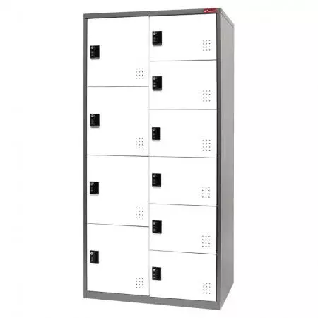 Lemari Kunci Logam dengan Beberapa Konfigurasi, 10 Kompartemen - Lemari Penyimpanan Logam dengan Beberapa Konfigurasi, 10 Kompartemen