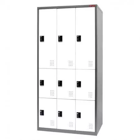 Tủ Locker Kim loại với nhiều cấu hình, 9 ngăn - Tủ khoá kim loại với nhiều cấu hình, 9 ngăn