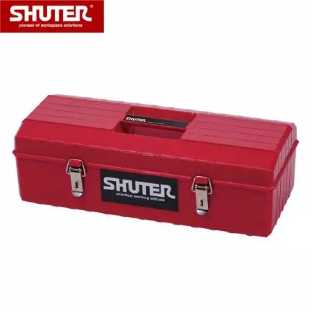 6L Professional Tool Box with 1 Tray and Metal Locks - 6L Portable Tool Box with 1 Tray and Metal Locks