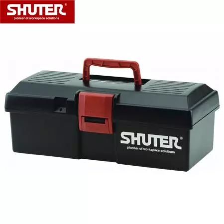 4L Professional Tool Box with 1 Tray and Plastic Locks - 4L Portable Tool Box with 1 Tray and Sturdy Plastic Locks