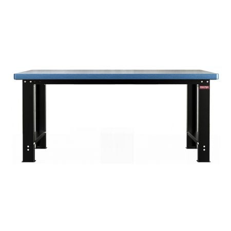 Heavy-Duty Workbench with Melamine worktop - Standard Size 180cm - SHUTER steel workbenches