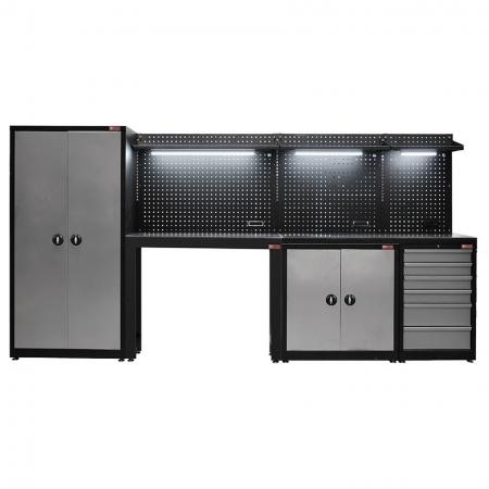 Sistem Organisasi Alat Dinding Wall-Set Wall & Locker - SHUTER workstations adalah solusi all-in-one untuk masalah penyimpanan dan organisasi industri Anda.