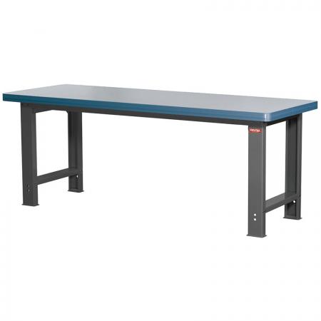 Meja Kerja Berat - Ukuran Standar 210cm Lebar dengan Meja Kerja Melamin 0.8mm - SHUTER menggabungkan rangka baja yang kokoh dengan berbagai pilihan bahan meja kerja untuk memberikan Anda meja kerja ultimate.