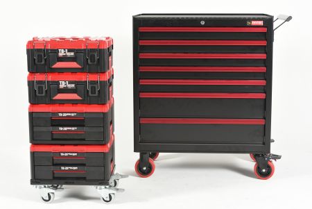 Stackable Hubble Utility Box 12L Stackable Tool Box with 2 drawers - 12L Stackable Tool Box with 2 ...