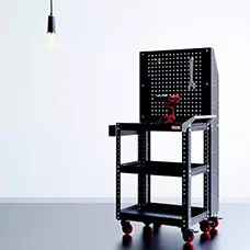 Cassette porta attrezzi - Carrello porta attrezzi con cassette HB - CT-8821