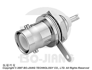 法蘭版安裝式反極性BNC同軸連接器