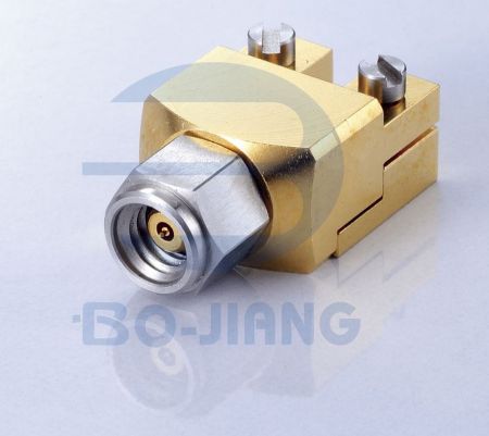 1.0mm PLUG End Launch Connector - 1.0mm Plug solderless Edge Launch for PCB, DC TO 110GHz