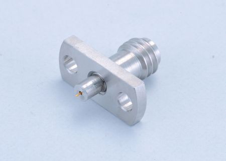 1.0mm (W-Band) STECKER Flanschmontage-Anschlusstyp mit 2 Löchern - W (1.0mm) männlicher Panel-Anschluss