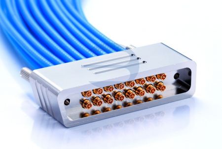 16チャンネル射频コネクタケーブルセット、ロック機能付き - 16チャンネル射频コネクタケーブルセット、ロック可能