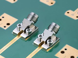 Conector PCB SMD Angulado Sem Solda de 1,85 mm - Conector PCB SMD Angulado Sem Solda de 1,85 mm
