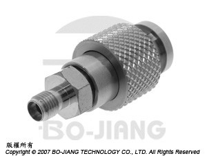3,5 mm JACK TILL BNC-KONTAKTADAPTER - 3.5mm Jack till BNC Plug Adaptor
