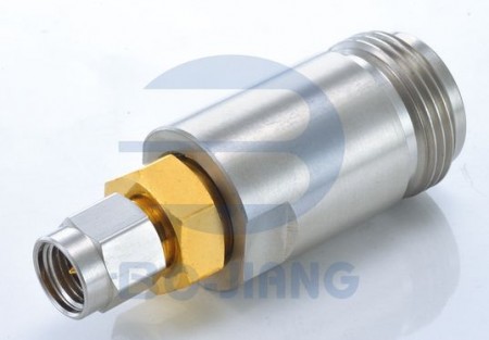 3.5mmジャックからNプラグアダプタ - 3.5mmプラグからNジャックアダプタ