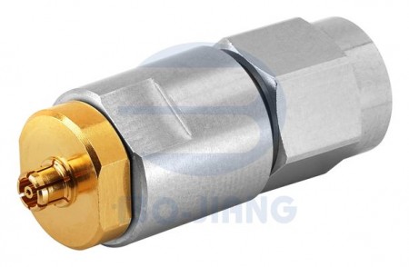 K波段(2.92毫米)公端對SMPM母端射頻微波同軸轉接器 - K (2.92 mm) Plug to SMPM Jack Adaptor