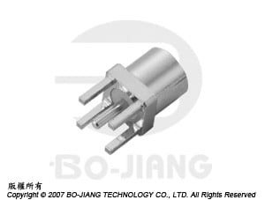 SMPM PLUG, MONTAGEM EM PCB - SMPM Plug de Montagem em PCB