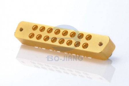 16 PORT PCB SMT PLUGG MED SKRUVAR - 16 PORT PCB SMT PLUG