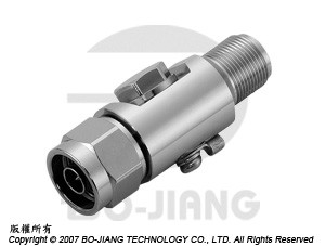 N型射頻微波同軸突波吸收器, 公端對母端,使用頻率2~6GHz - N型同軸突波接收器,公對母
