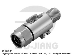 N型射頻微波同軸突波吸收器, 公端對母端,使用頻率0~3GHz - N型同軸突波接收器,母對公