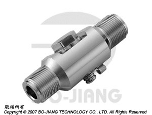 N型射頻微波同軸突波吸收器, 母端對母端,使用頻率0~3GHz - N型同軸突波接收器,母對母