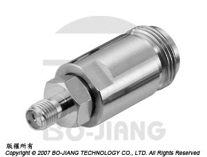 HIGH PERFORMANCE N TYPE JACK TO SMA JACK RF/MIRCWAVE COAXIAL ADAPTOR - N Jack to SMA Jack Adaptor