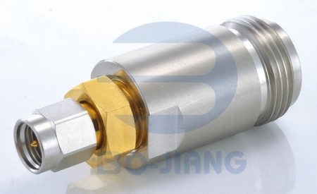 N型メス端子からSMAオス端子へのRFマイクロ波同軸アダプタ - NジャックからSMAプラグへのアダプタ