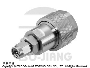 HIGH PERFORMANCE N TYPE PLUG TO SMA PLUG RF/MIRCWAVE COAXIAL ADAPTOR - N Plug to SMA Plug Adaptor