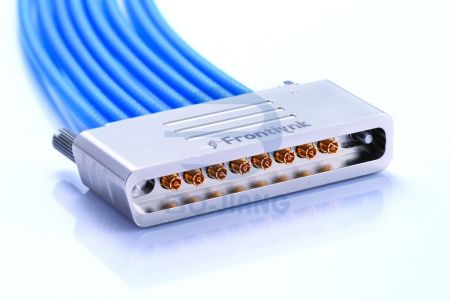 ロック可能な8チャンネルRFコネクタ線セット - 八つの曲がり道線セット、ロック可能