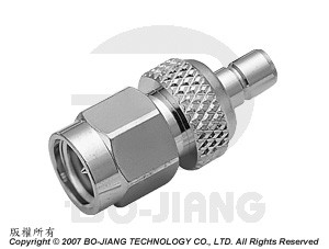Adapter SMA-KONTAKT TILL SMB-UTTAG - Adapter SMA-kontakt till SMB-uttag