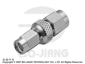 SSMA公端SMA公端射頻微波同軸轉接器 - Adaptor SSMA Plug to SMA Plug