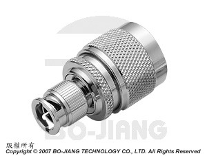 MINI BNC PLUG TO N TYPE PLUG ADAPTOR - Adaptor Mini BNC Plug to N Plug