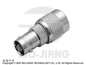 BNC對TNC射頻微波同軸轉接器 - BNC母對TNC公轉接頭