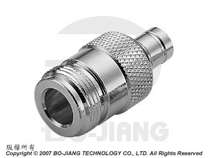 N TYPE PLUG TO 1.6/5.6 JACK RF ADAPTOR - Adaptor N Jack to 1.6/5.6 Jack