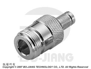 N TYPE JACK TO 1.0/2.3 PLUG RF/MIRCWAVE COAXIAL ADAPTOR - Adaptor N Jack to 1.0/2.3 Plug