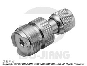 UHF JACK TO MINI UHF PLUG RF ADAPTOR - Adaptor UHF Jack to Mini UHF Plug