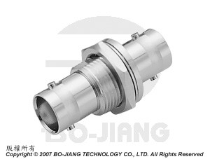 बीएनसी जैक से जैक आरएफ कोएक्सियल एडाप्टर - बीएनसी बल्कहेड जैक से जैक एडाप्टर