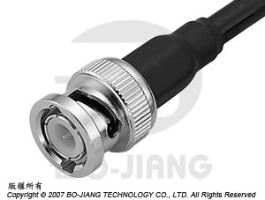 Conector Coaxial RF BNC, tipo de crimpagem - Conector de Crimpagem Rápida BNC