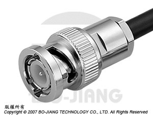 BNC圧縮同軸コネクタ - BNC オス圧縮コネクタ