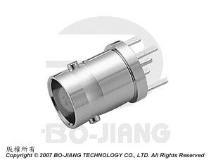 BNC JACK RF Coaxial connector for PCB type - BNC PCB Mount Jack