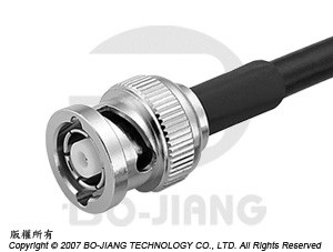 Conector BNC de Polaridade Reversa CRIMP - Plugue de Crimpagem BNC com Polaridade Reversa