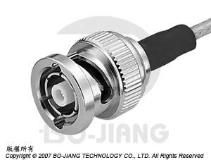 Conector BNC de Polaridade Reversa CRIMP - Plugue de Crimpagem BNC com Polaridade Reversa