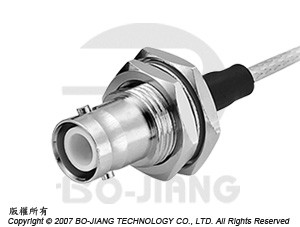 Conector BNC de Crimpagem com Polaridade Reversa - Conector BNC de Crimpagem com Polaridade Reversa