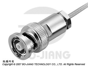 緊壓式反極性BNC同軸連接器 - 緊壓式反極性BNC同軸連接器