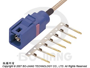 FAKRA CRIMP PLUG / STAMPED CENTER CONTACT - Fakra Crimp Plug / Stamped Center Contact