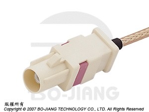 CONECTOR FAKRA DE CRIMPAGEM - Conector FAKRA de Crimpagem