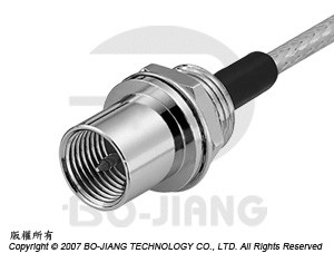 FME Bulkhead Crimp Plug - Plug FME Bulkhead Crimp