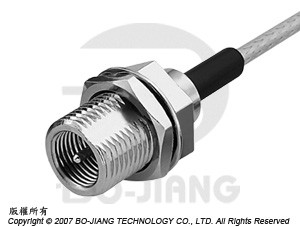 FME Bulkhead Crimp Plug - Plug FME Bulkhead Crimp