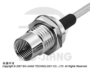 FME Bulkhead Crimp Plug - Plug FME Bulkhead Crimp