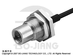 FME Bulkhead Crimp Plug - Plug FME Bulkhead Crimp