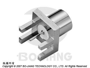 MCX Eng Launch Connectors - MCX - PCB, END LAUNCH