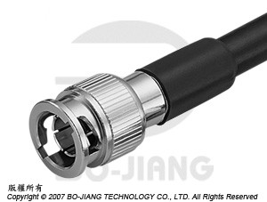 PLUGUE DE CRIPAÇÃO MINI BNC - Plugue de crimpagem mini BNC